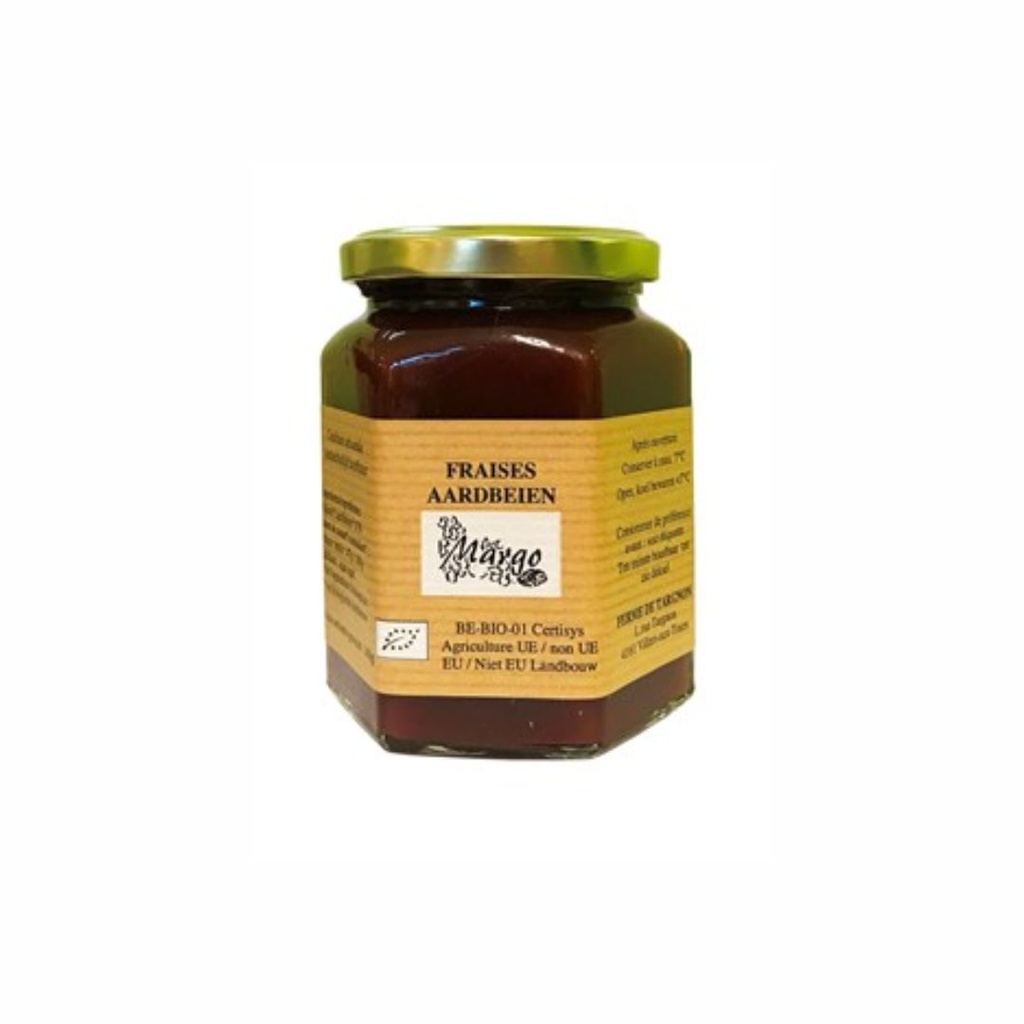 Confiture Fraise 300gr Margo