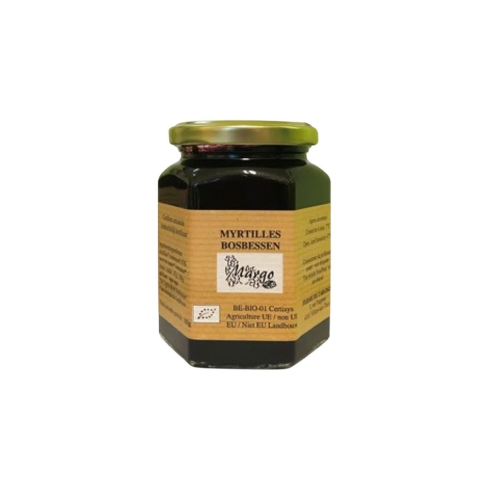 Confiture Myrtille 300gr Margo