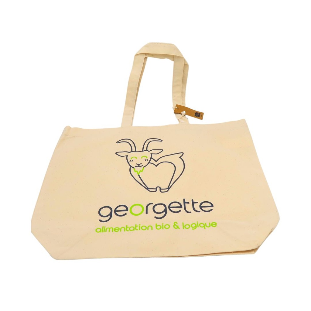 Grand sac en coton bio Georgette