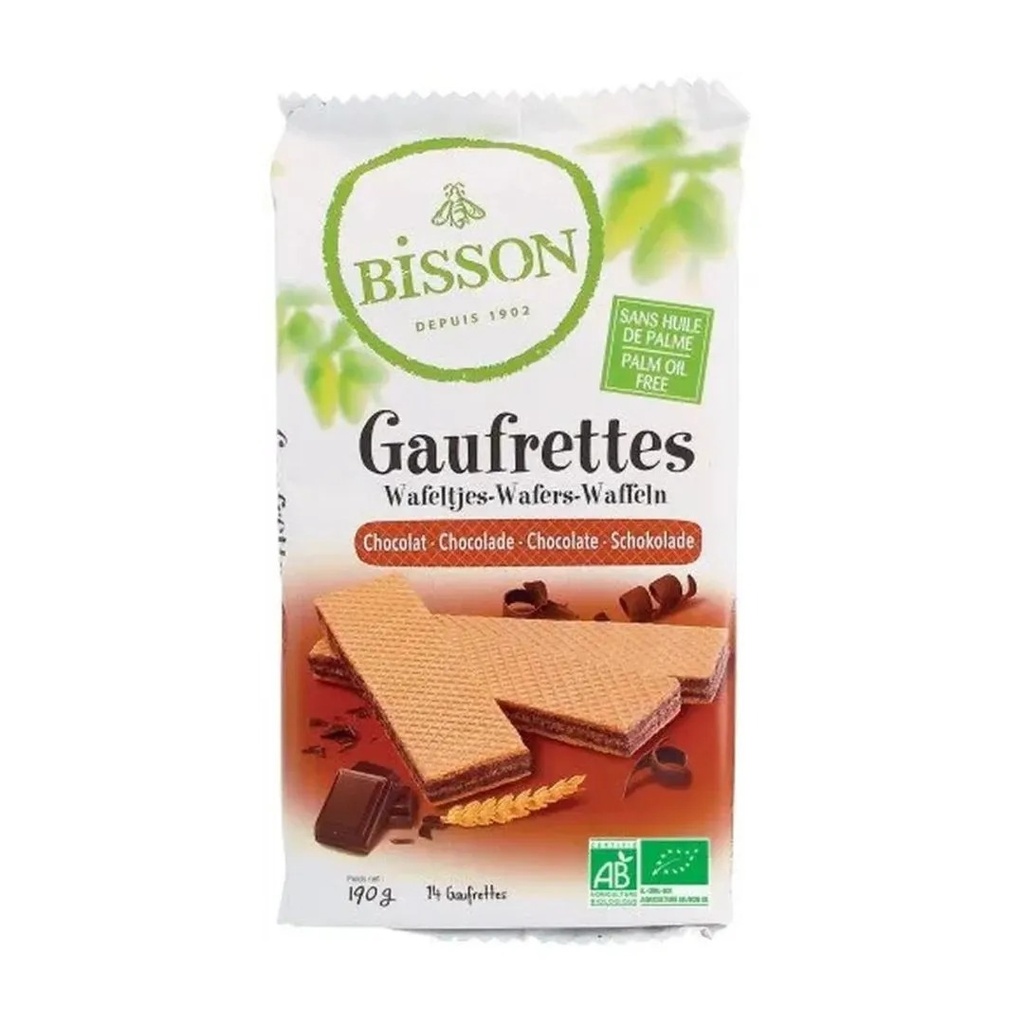 Gaufrettes Chocolat 190g Bisson