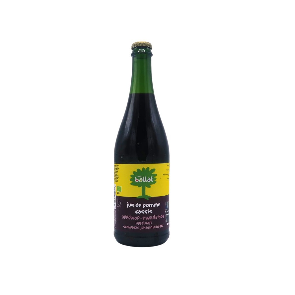 Jus de Pomme Cassis bio 75cl Marc Ballat