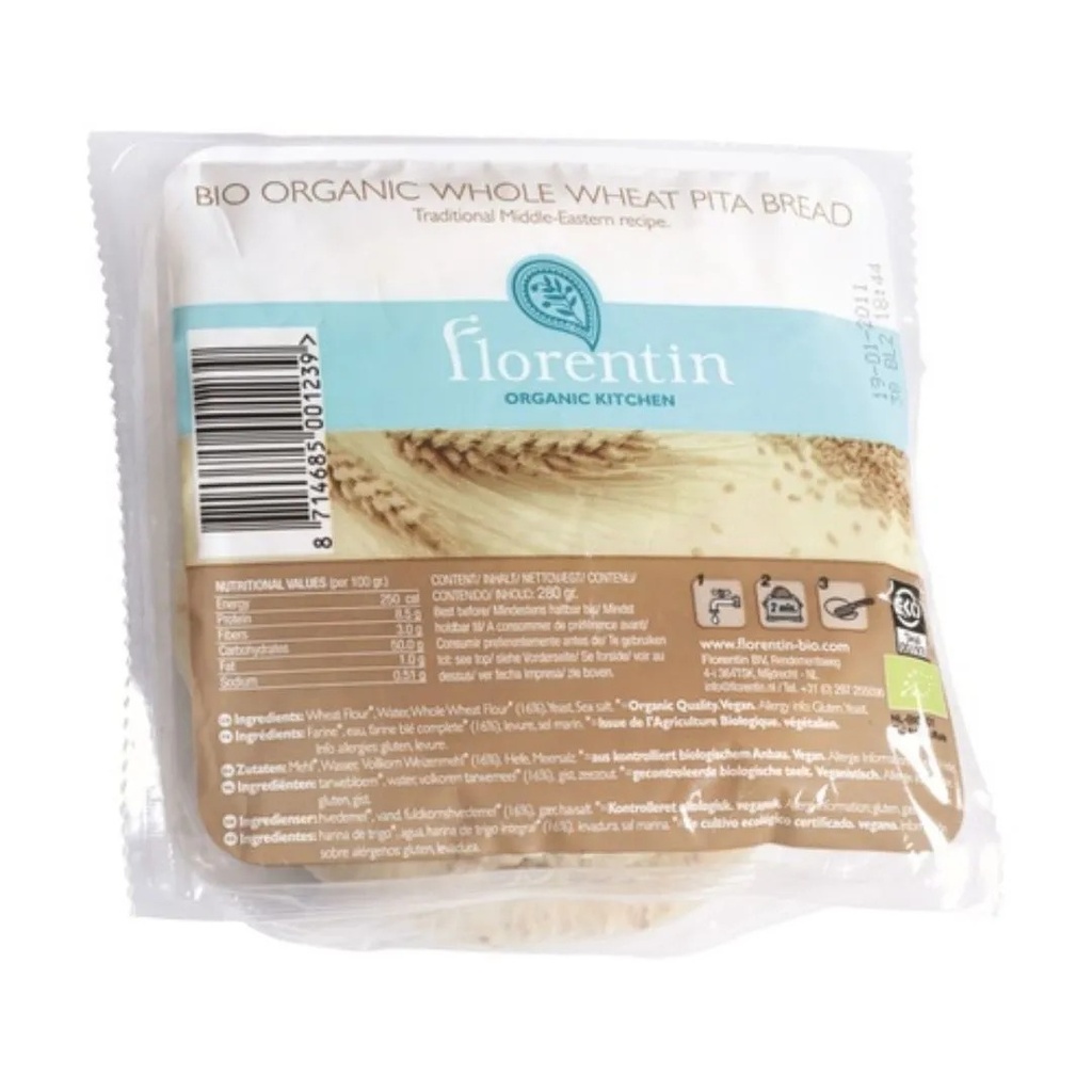 Pain Pita complet 280g Florentin