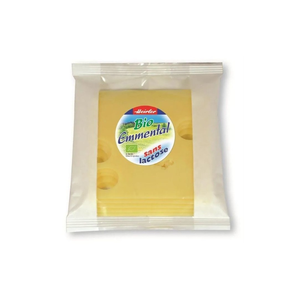Emmenthal Tranches Sans Lactose 120gr Heirler