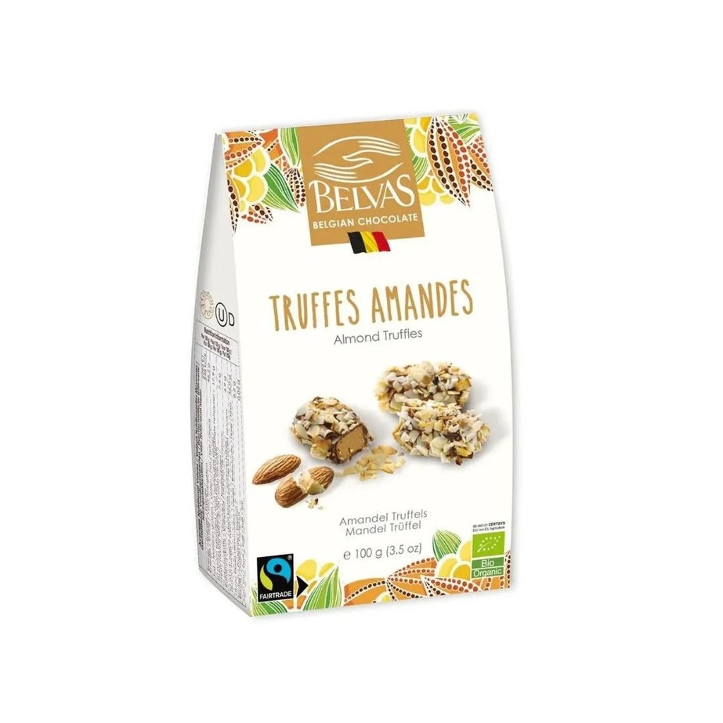 Truffes Amandes 100gr Belvas
