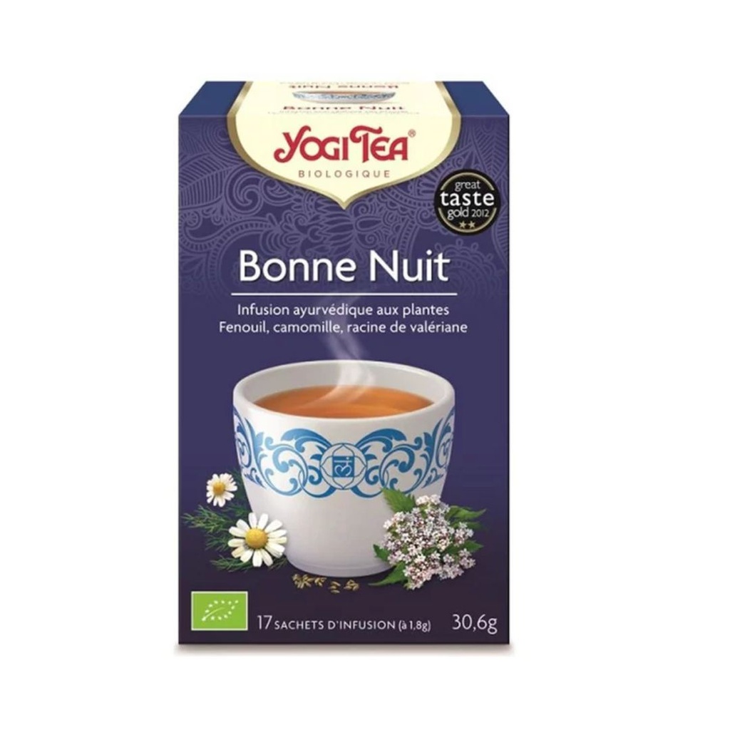 The Bonne Nuit 17pc Yogi Tea