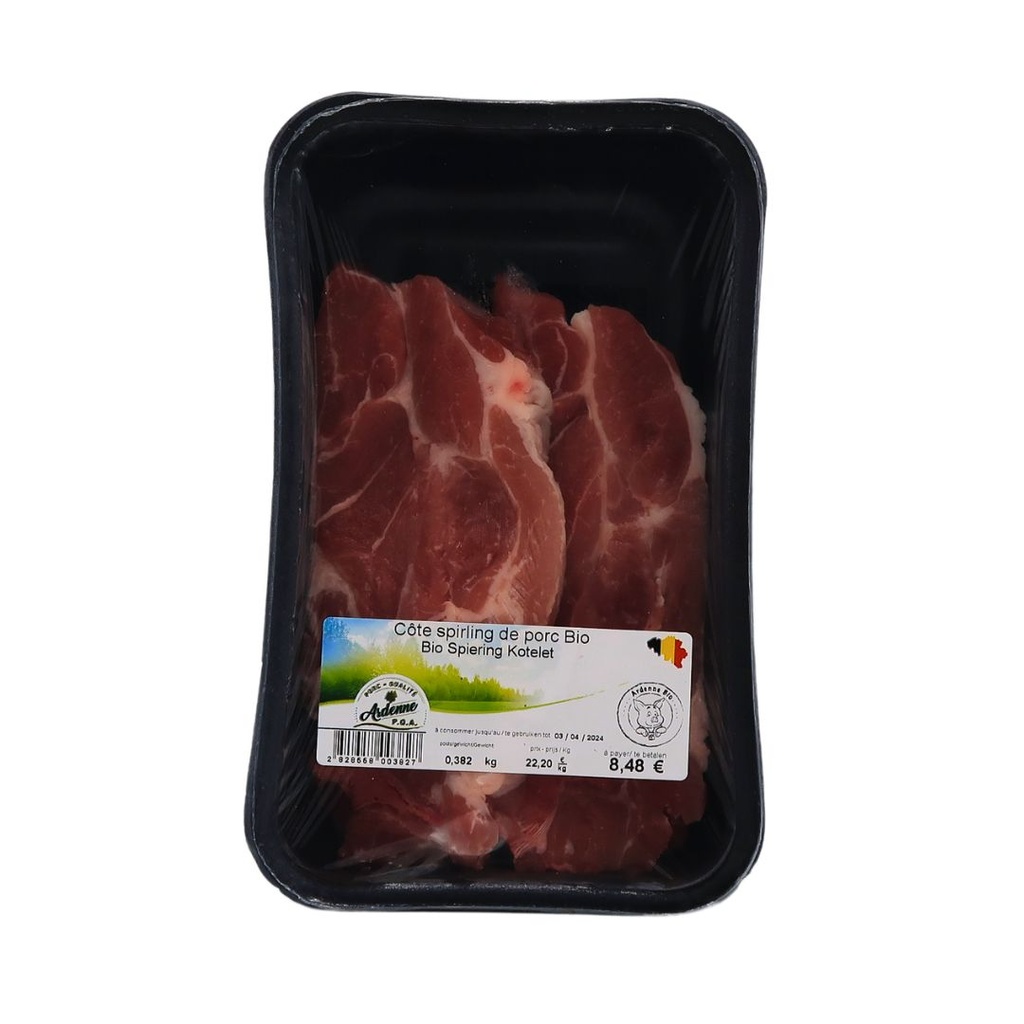 Cote Spirling de porc PQA KG