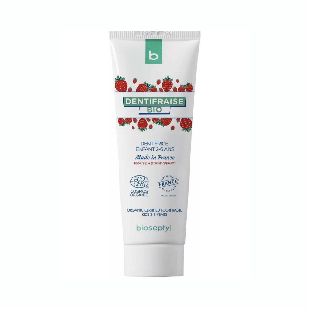 Dentifrice Fraise Enfant 50ml Bioseptyl