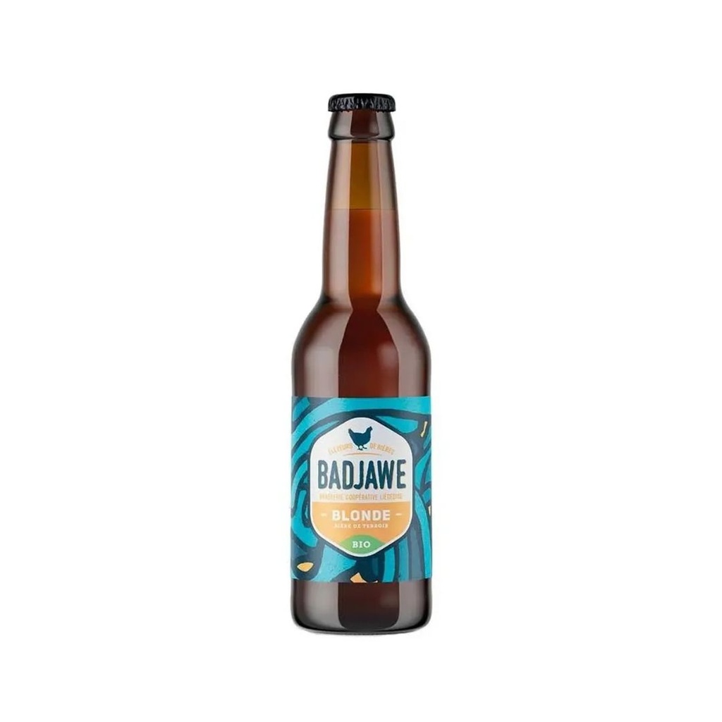 Badjawe Blonde 33cl Brasserie Cooperative Liegeoise
