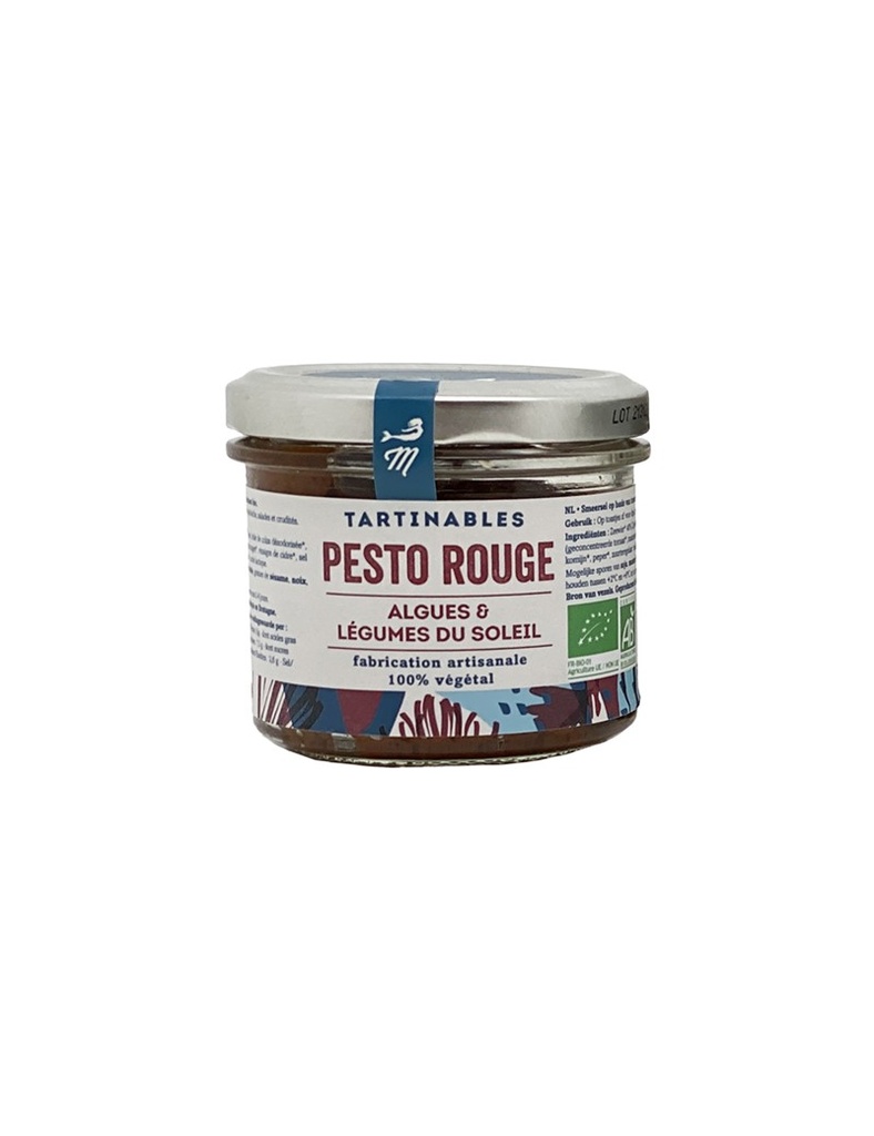 Pesto Rouge Algue Légumes 90gr Marinoe