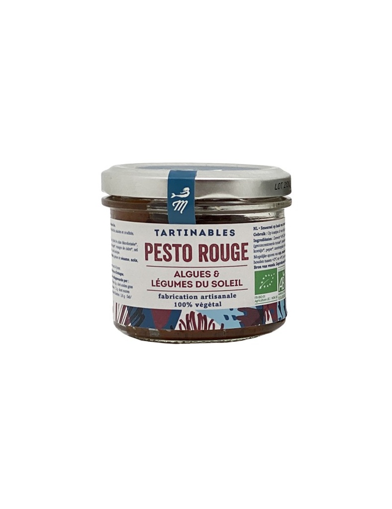 Pesto Rouge Algue Legume 90gr Marinoe