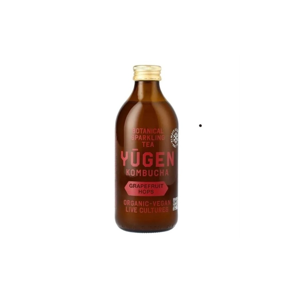 Kombucha Pamplemousse Houblon 325 ml Yugen 