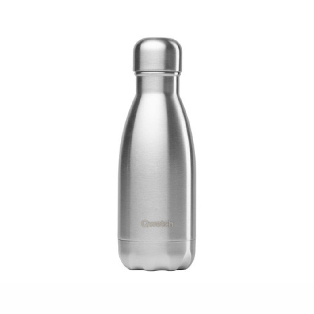 Bouteille isotherme inox brosse 260ml