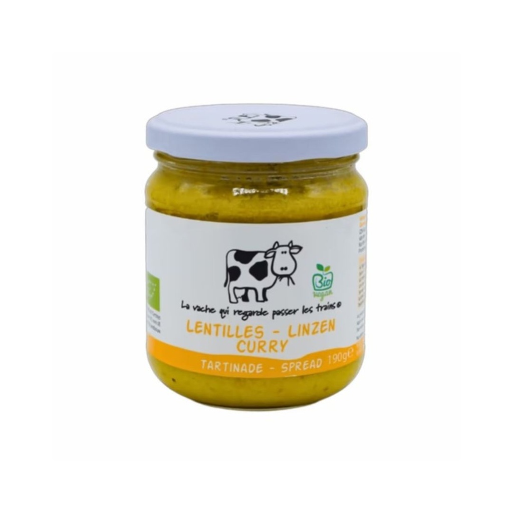 Tartinade Lentilles Curry 200ml La Vache
