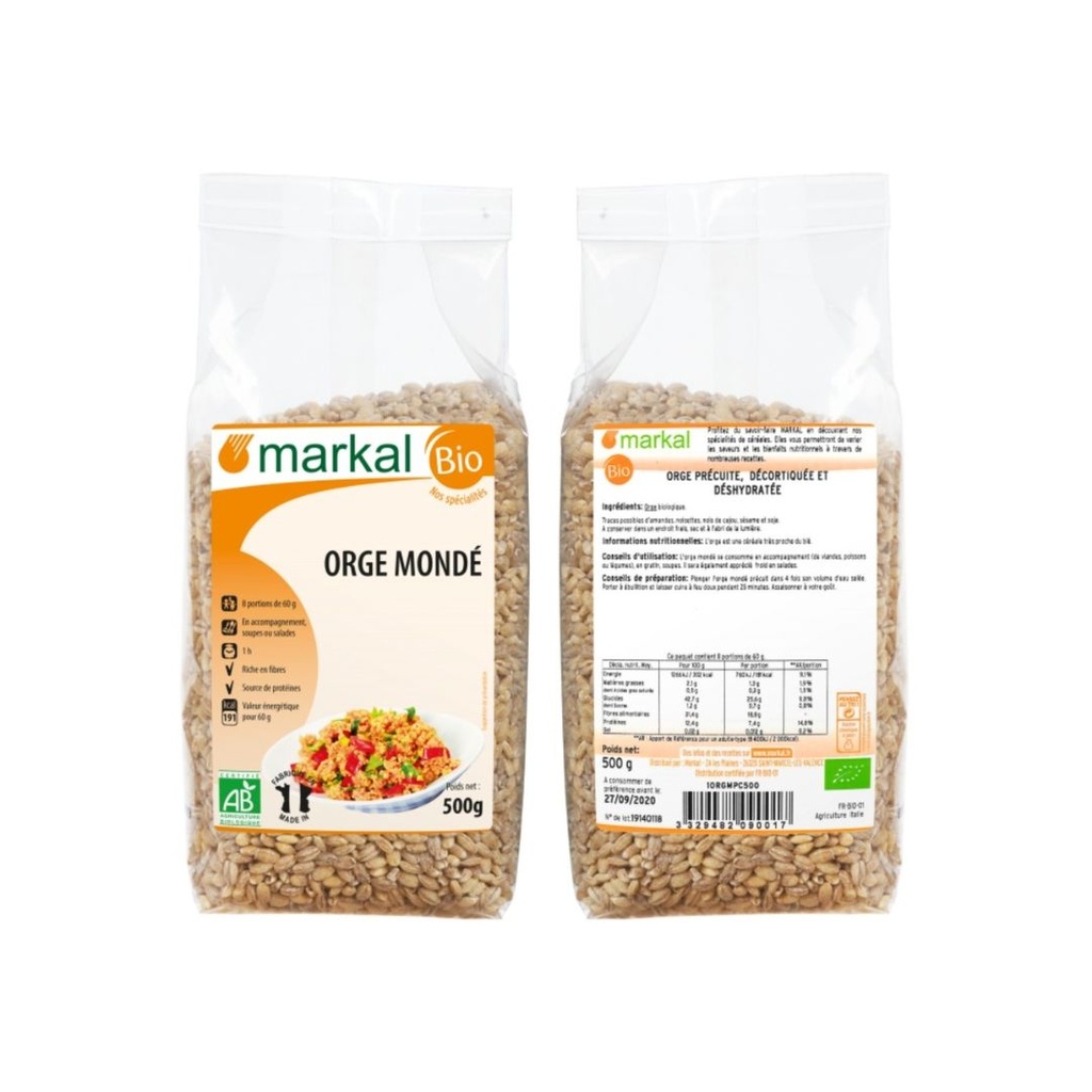 Orge Monde 500gr Markal
