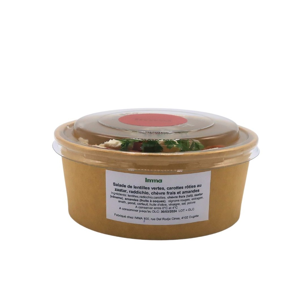 Lentilles Carotte Chèvre Imma