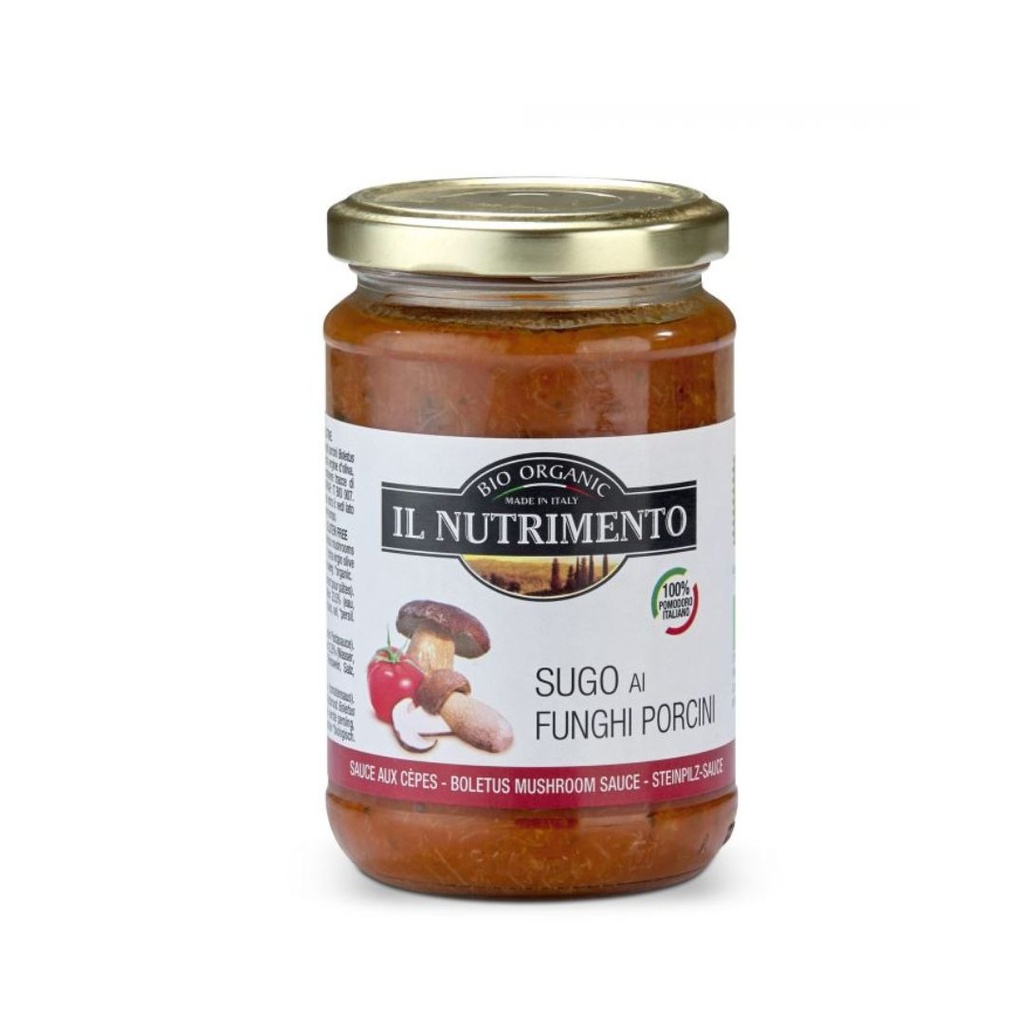 Sauce Tomate Champignons 280gr Il Nutrimento