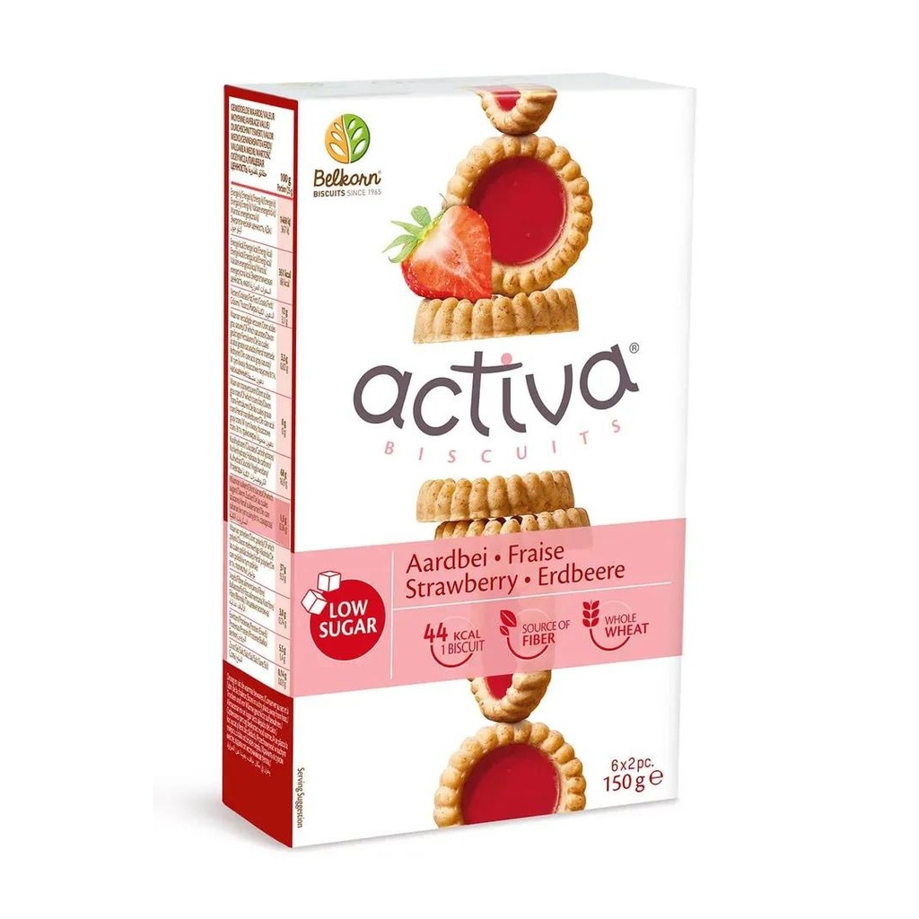 Biscuits Fraises 150g Activa
