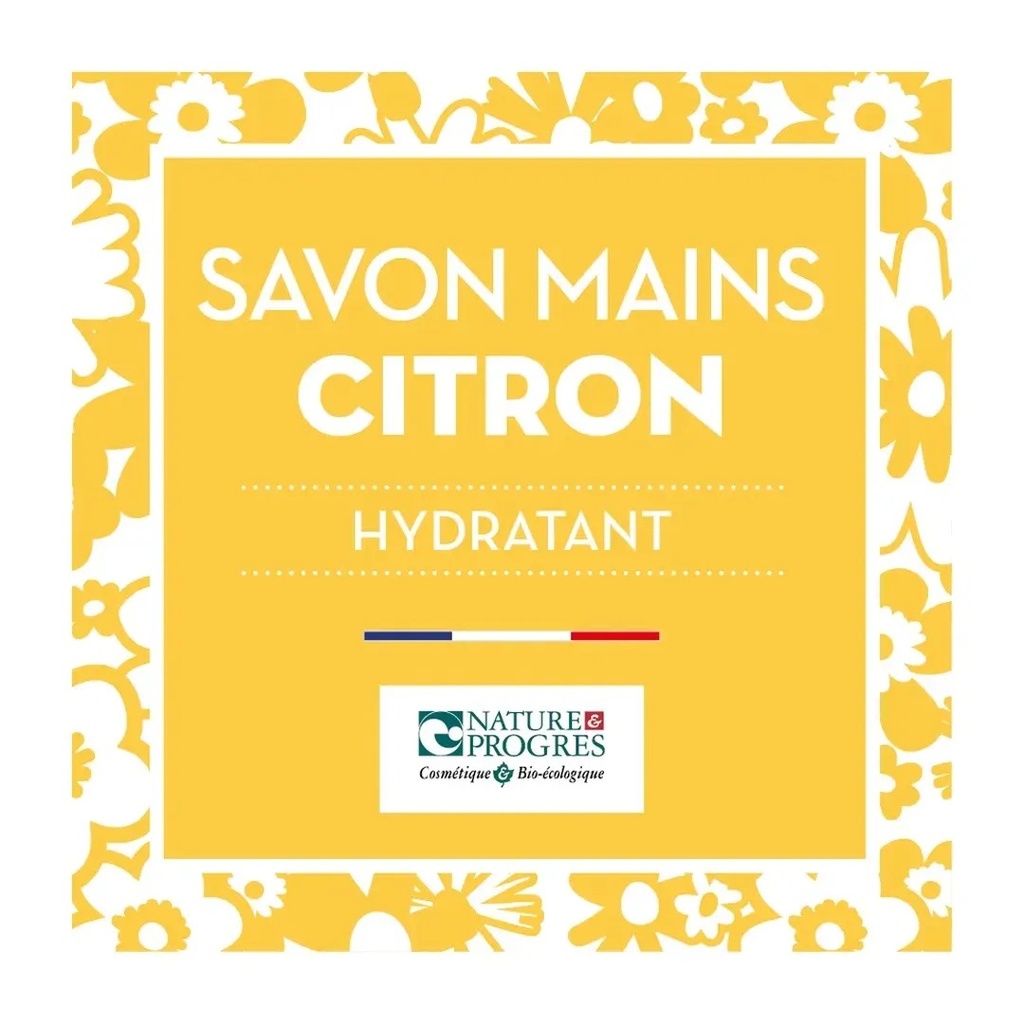 014 - Savon Main Citron Jean Bouteille L