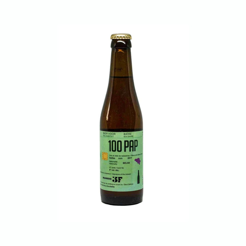 100 PAP 33cl Brasserie de la Senne