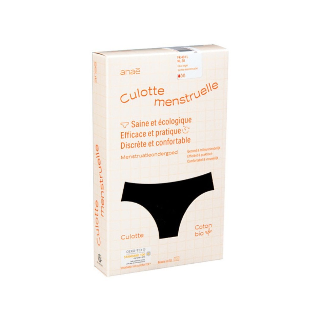 Culotte Menstruelle Flux Modéré T36 Anae