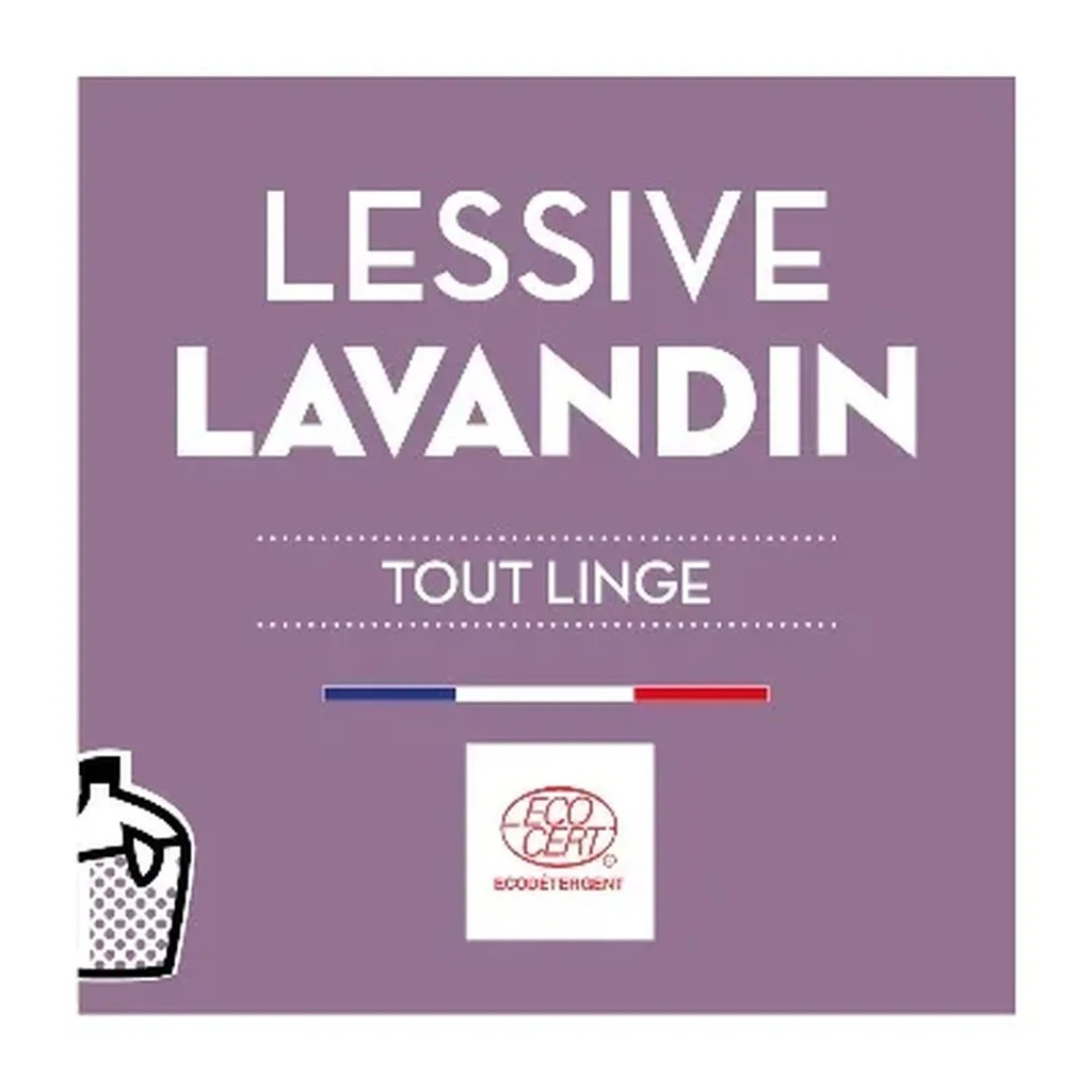 046 - Vrac Lessive Lavande Jean Bouteille L