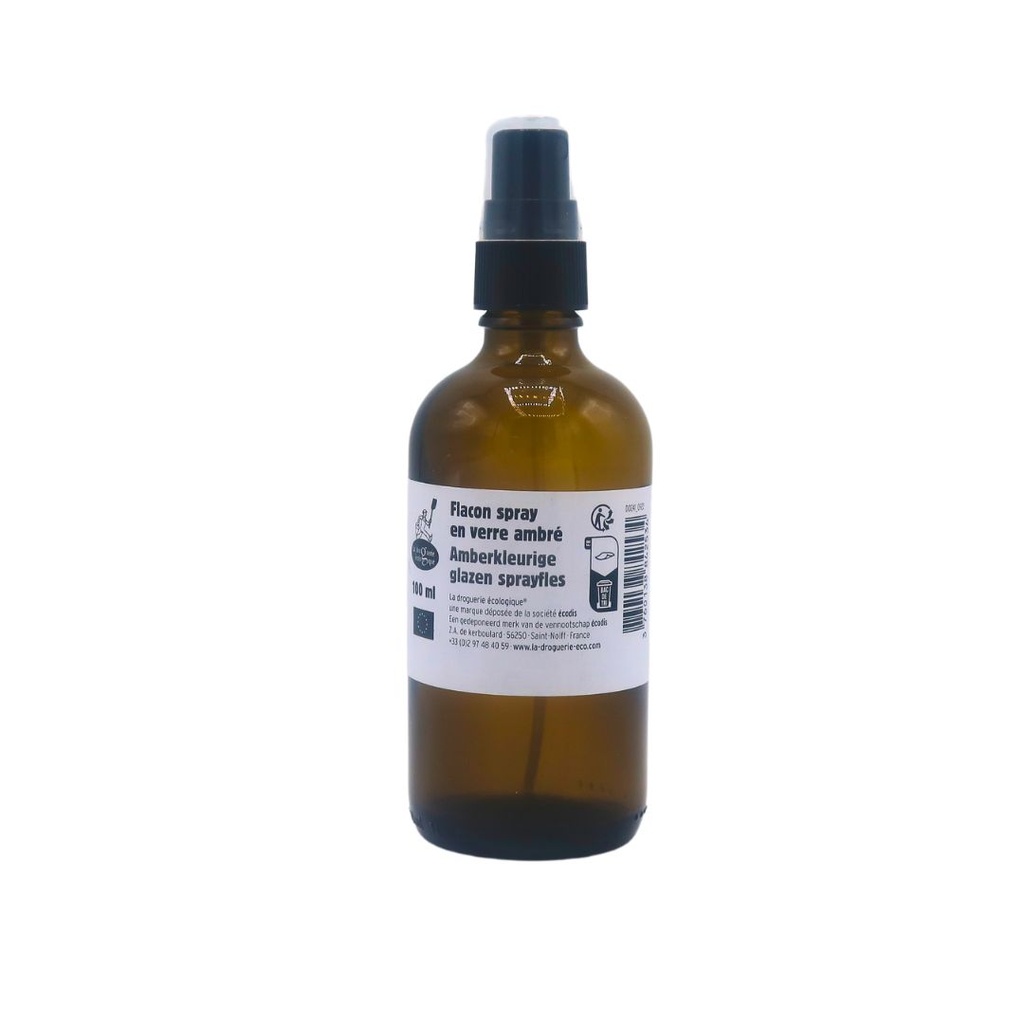Flacon Spray Verre Ambré 100 ml La Droguerie Ecologique