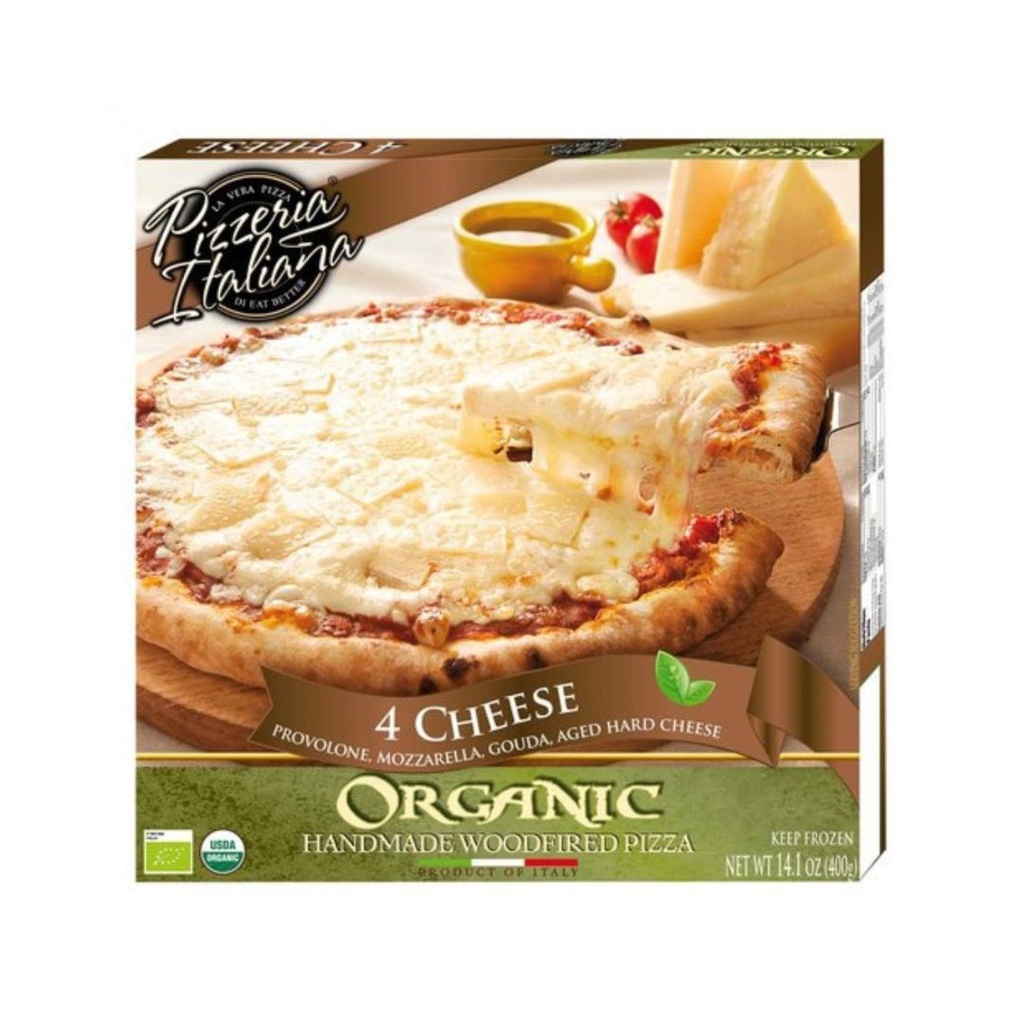 Pizza 4 fromage Surgelé 400gr Pizzeria Italiana
