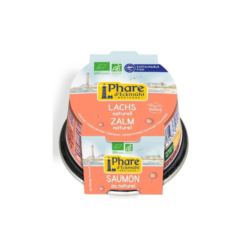 Saumon nature 132gr Phare D Eckmuhl