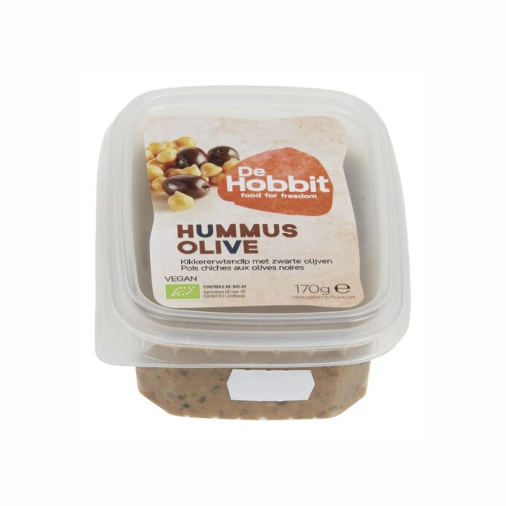 Hummus Olives 170gr De Hobbit