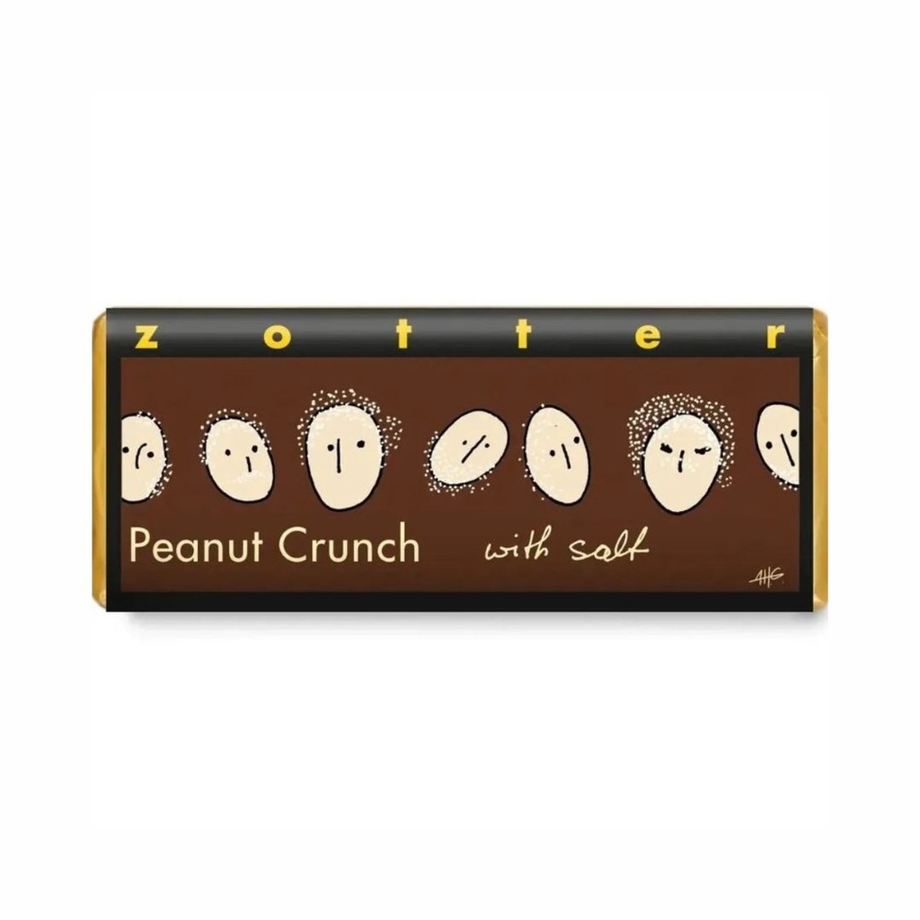 Chocolat Praliné Cacahuères 70g Zotter