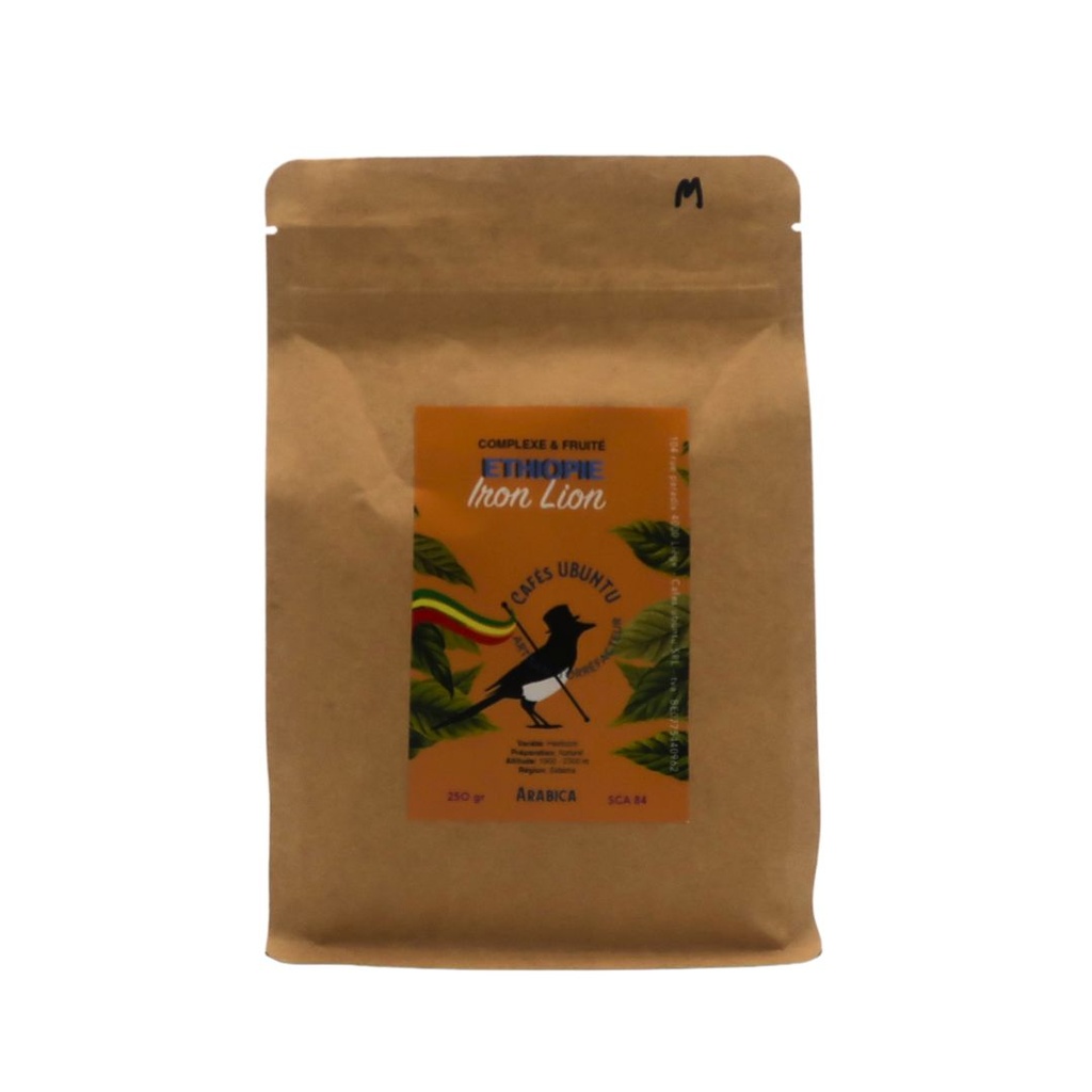 Cafe Ethiopie Moulu 250gr Ubuntu