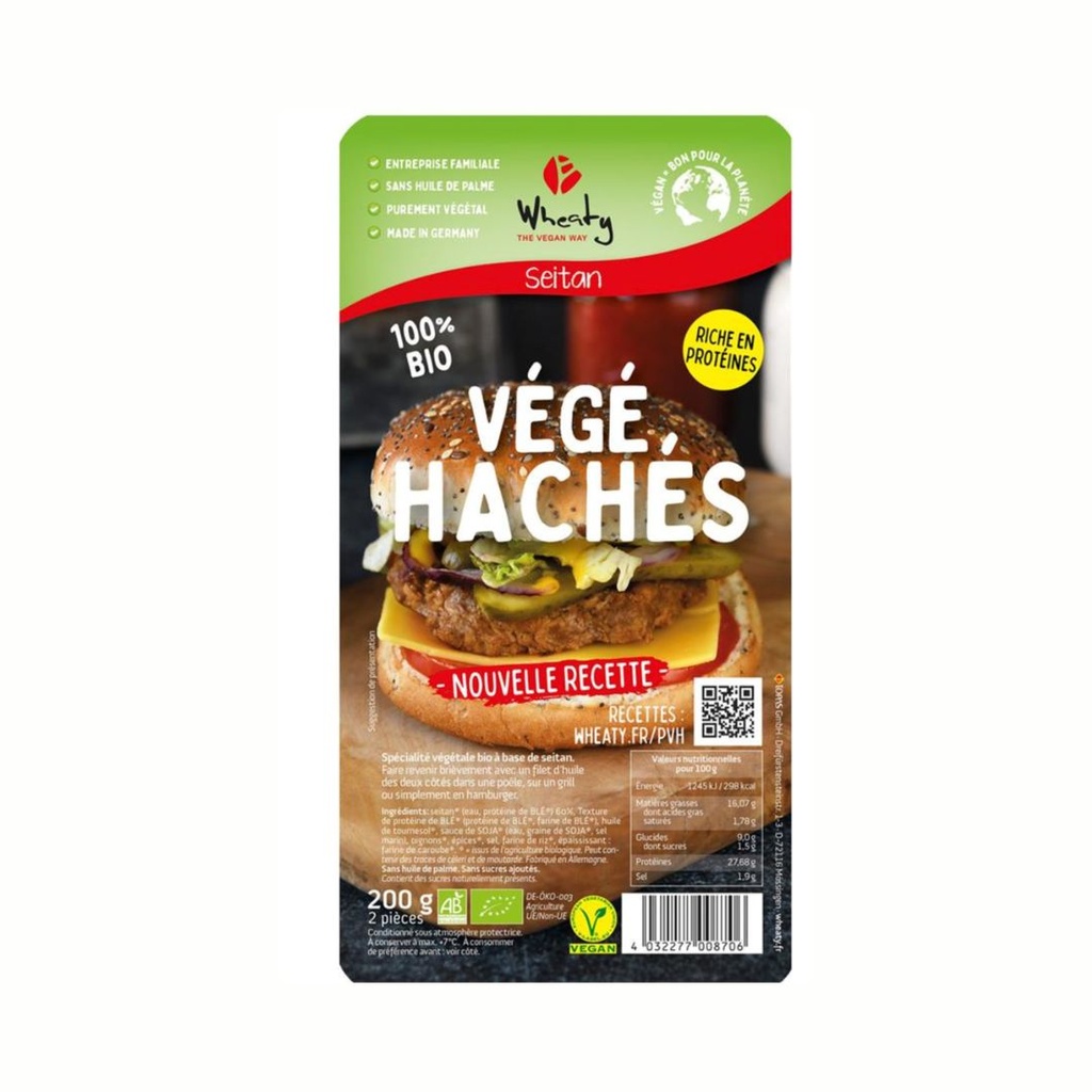 Superhero Burger Vegan 180gr Wheaty