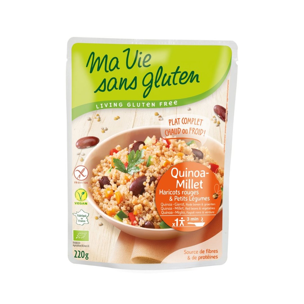 Quinoa Millet 220g Ma Vie Sans Gluten