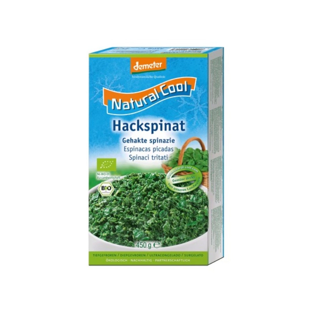 Epinards Hachés 450gr Natural Cool