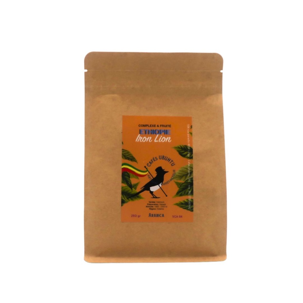Cafe Ethiopie Grains 250gr Ubuntu