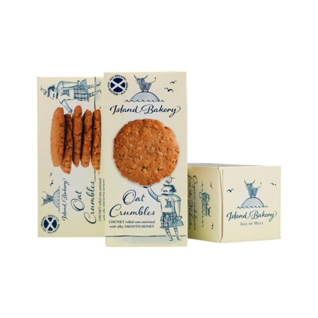 Oat Crumble Miel 125gr Island Bakery