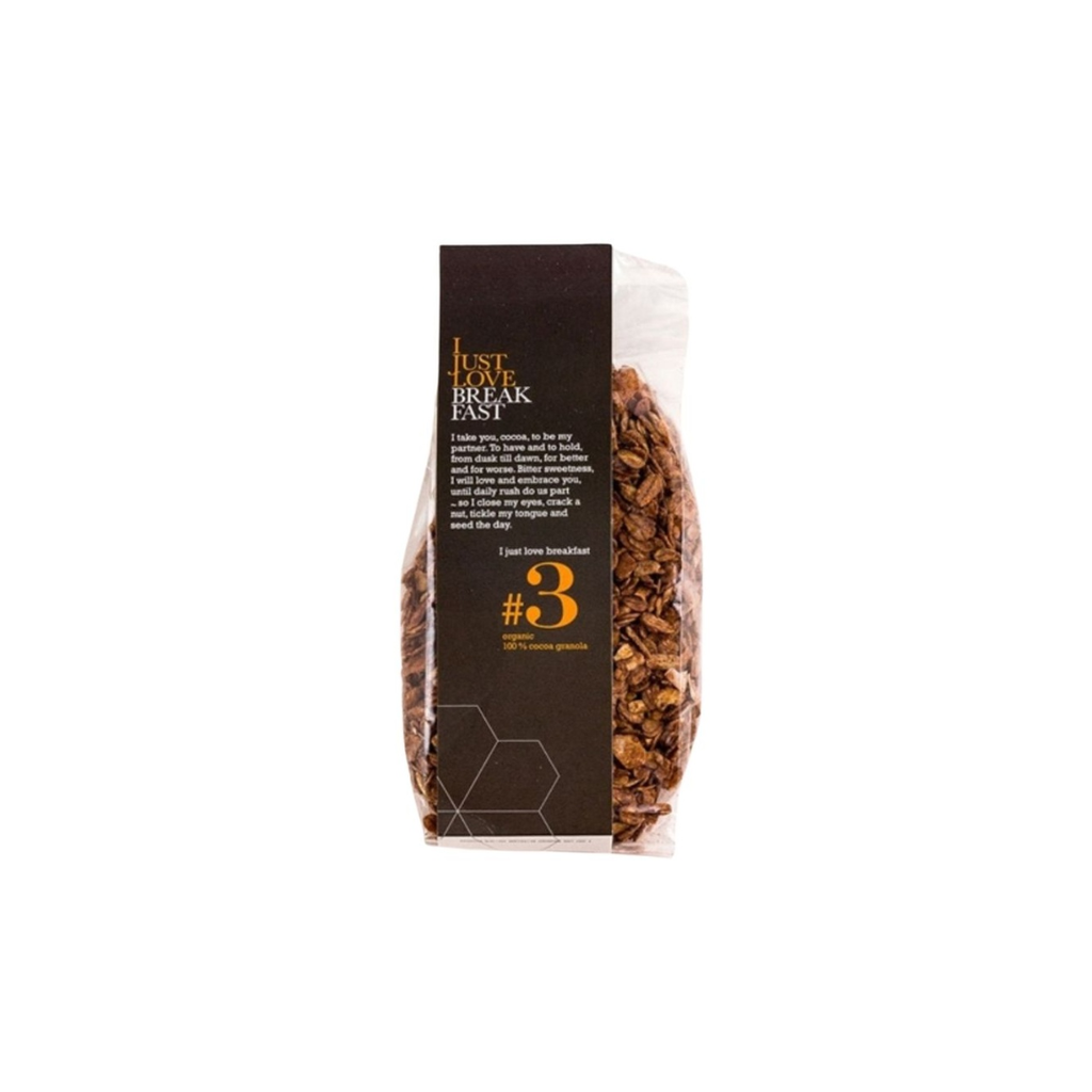 Granola #3 Cocoa Granola 250gr I Just Love BreakFast