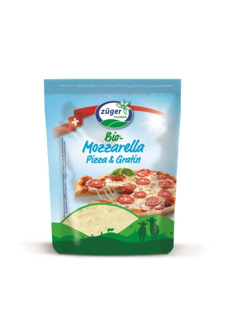Mozzarella rapée Pizza & gratin150g  ZUGER 