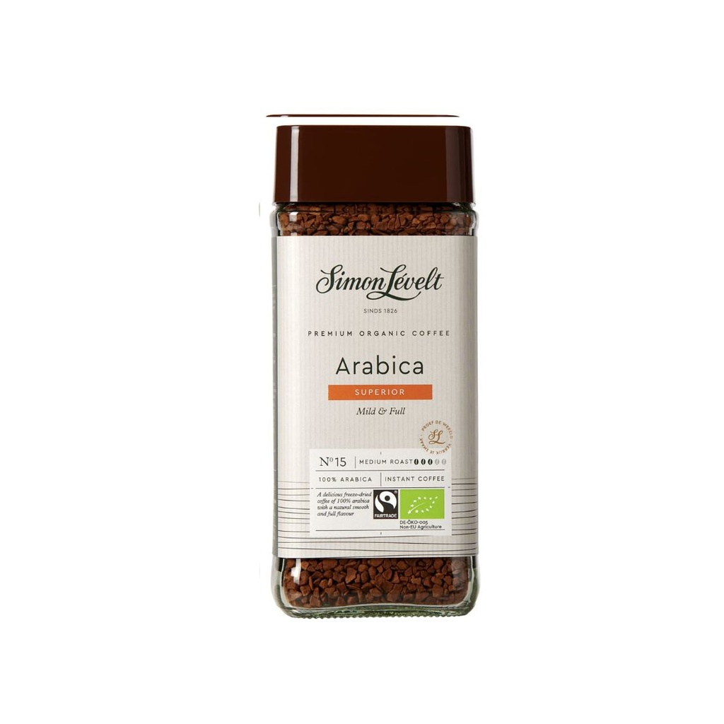 Cafe Soluble Arabica 100gr Simon Lévelt