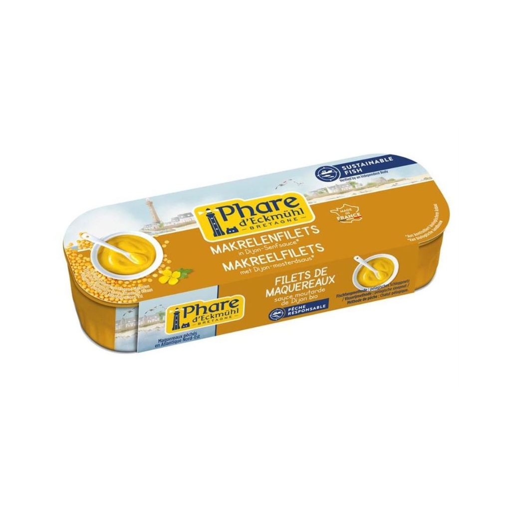 Maquereau Moutarde 144g Phare