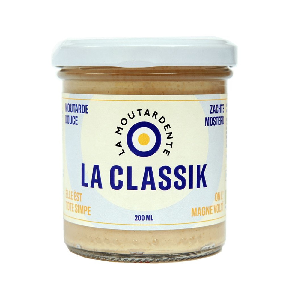 Moutarde la Classik Douce 200ml La Moutardente