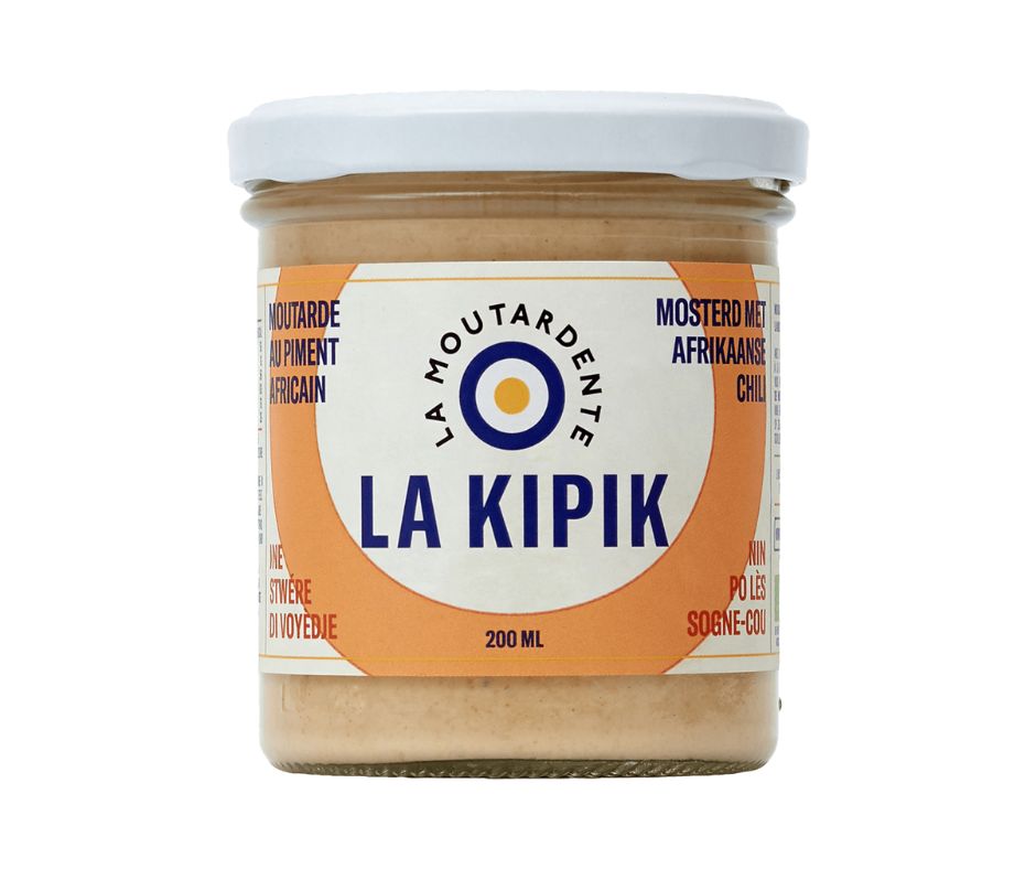 Moutarde la Kipik Piment Africain 200ml La Moutardente