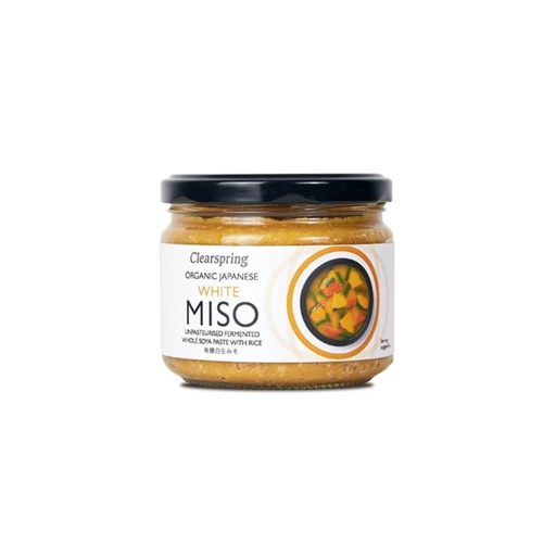 Miso Riz Blanc Non Pasteurise 270gr Clearspring
