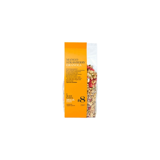 Granola #8 Strawberry & Mango 250gr I Just Love BreakFast