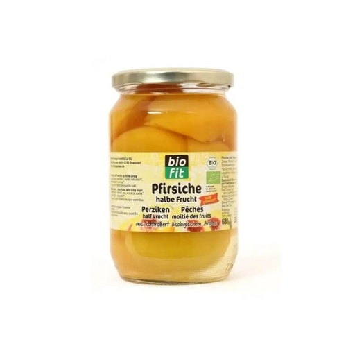 Demi pêches 720 ml Biofit