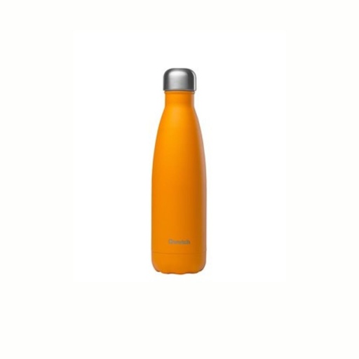 Bouteille Isotherme inox Granit Orange 500ml Qwetch