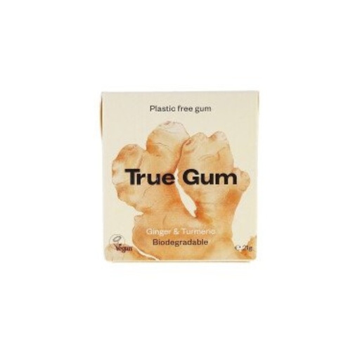 Chewing-Gum Gingembre Curcuma 21gr True Gum