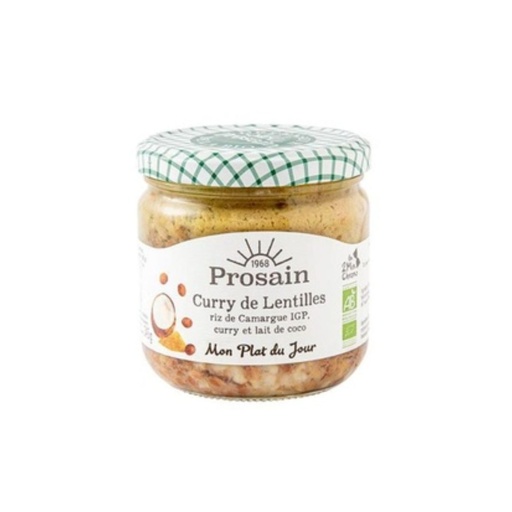 Curry de Lentilles Coco 345gr Prosain