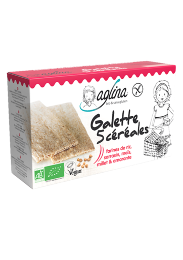 Galette 5 céréales 160gr Aglina