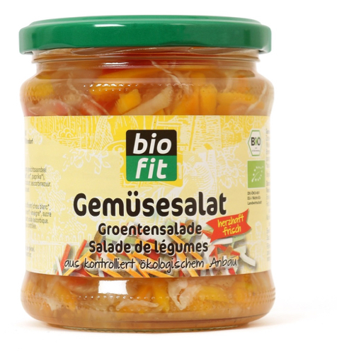 Salade de légumes bio 370ml Biofit